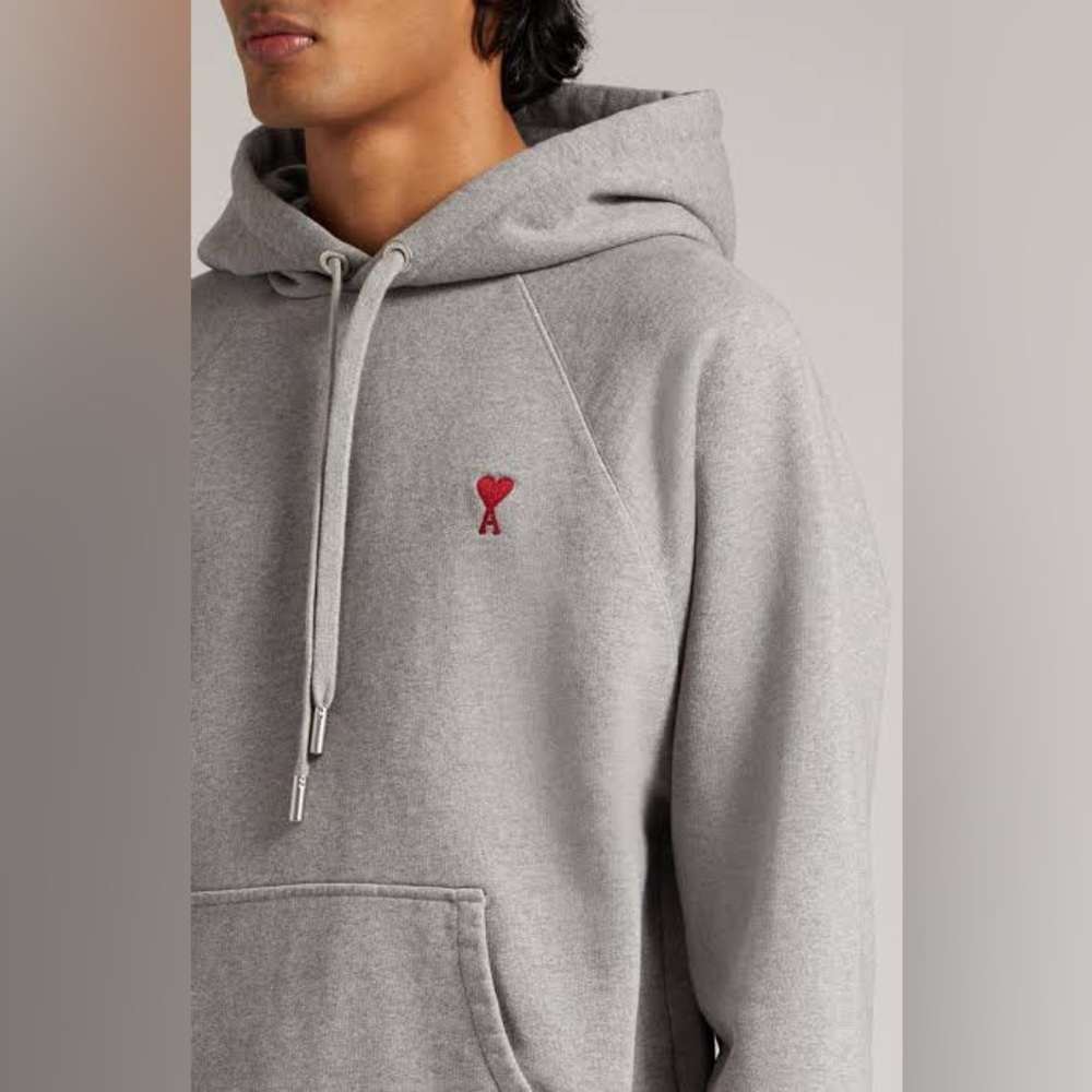 Ami Paris fitted hoodie